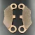 Колодки тормозные (Передние) ATV 500/600/800 (пара) (ZIBO)