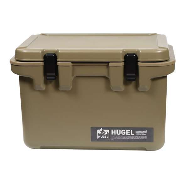 HUGEL Термобокс VACUUM COOLER BOX TC-40 Хаки, 40 литров /1 HUGEL Термобокс VACUUM COOLER BOX TC-40 Хаки, 40 литров /1