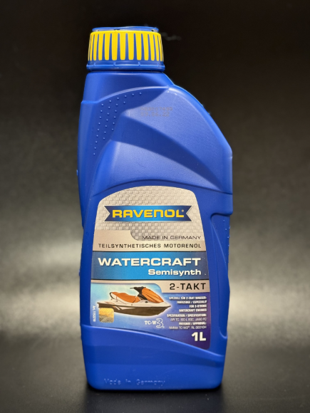 RAVENOL WATERCRAFT SEMISYNTH 2T (TC-W3) (полусинтетическое) (1л)