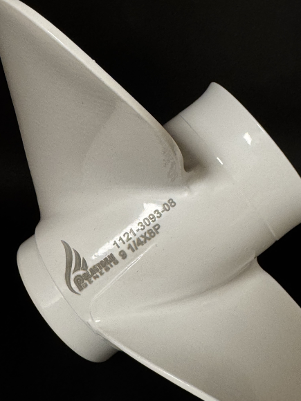 Гребной винт Yamaha 9.9-15, F9.9-F20 (3x9-1/4x8) (Yanta Series) (Polastorm Genesis)