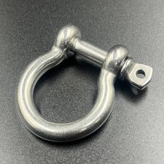 Скоба носовая, нержавеющая сталь 316, 8мм (Sunfine) Скоба носовая, нержавеющая сталь 316, 8мм (Sunfine)