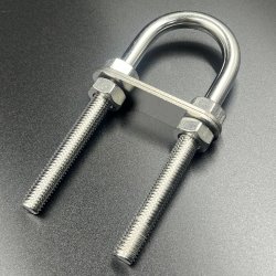 Скоба U-образная, нержавеющая сталь 316, (37,4х128 мм) (Sunfine) Скоба U-образная, нержавеющая сталь 316, (37,4х128 мм) (Sunfine)