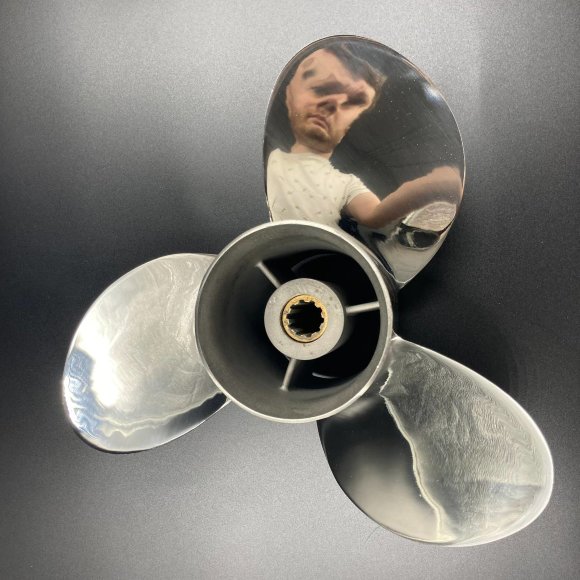Гребной винт Suzuki DT20-DT30, DF25-DF30, DF25A-DF30A (3x10-1/4x13) (Сталь)