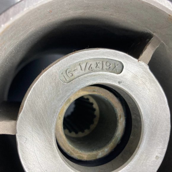 Гребной винт Yamaha 150-300, F150-F275, F300B (3x16-1/4x19) (Сталь)