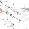 Сальник Mercury (26-99325) (17х29х6) (Kacawa)