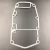 Прокладка под проставку блока Suzuki DT20-30 (Osaka)