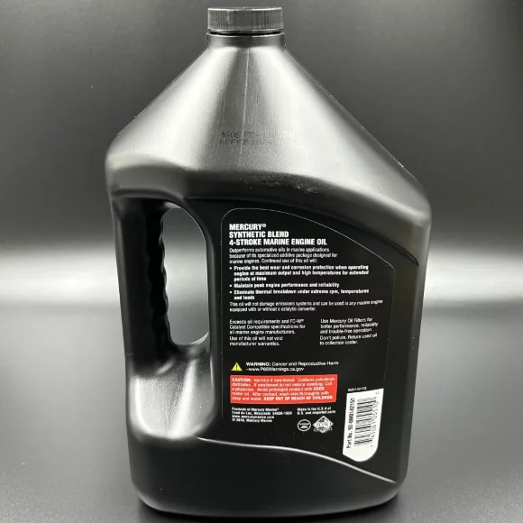Масло моторное 4-х такт. 10W30 SYNTHETIC BLEND, MERCURY, 3,78 л (1 галл.)