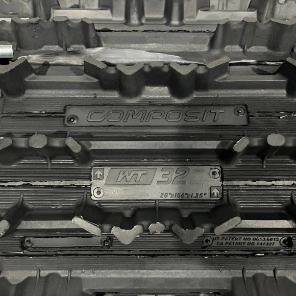 Гусеница для снегохода WT 32 (156х20х1.25) шаг 2.52 (6 рядов) (COMPOSIT TRACKS)
