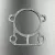 Прокладка под основание помпы охлаждения Yamaha 25-90; F40-100; FT50-60 (Omax)