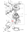 Втулка ручного стартера медная Tohatsu 9.9-30, M40C/Mercury 9.9-30 (8537432)  (PREMARINE)