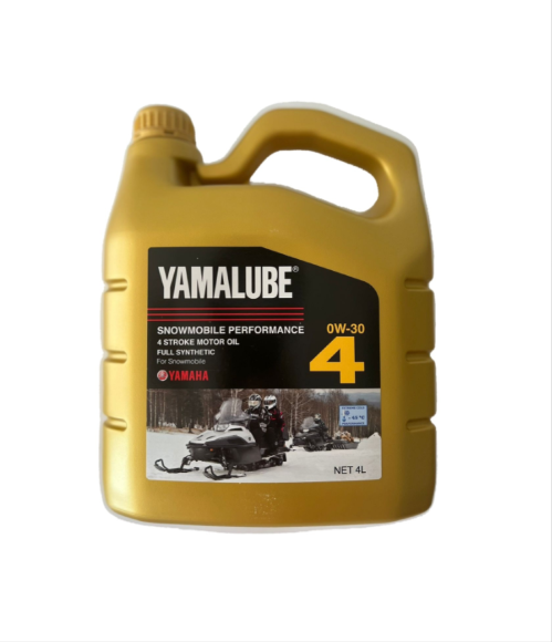 Масло моторное Yamalube 0W30 SYNTHETIC OIL (4 л) для снегоходов