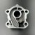 Основание помпы охлаждения Yamaha 60-90, F75-100 (6D8-WS443-00; 688-44341-01-94) (Kacawa)