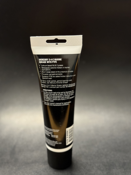 Смазка водостойкая Mercury 2‑4‑C Marine Grease Смазка водостойкая Mercury 2‑4‑C Marine Grease