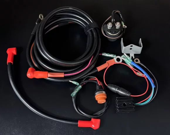 Комплект электрозапуска Yamaha 40J, 40G (KS) Комплект электрозапуска Yamaha 40J, 40G (KS)